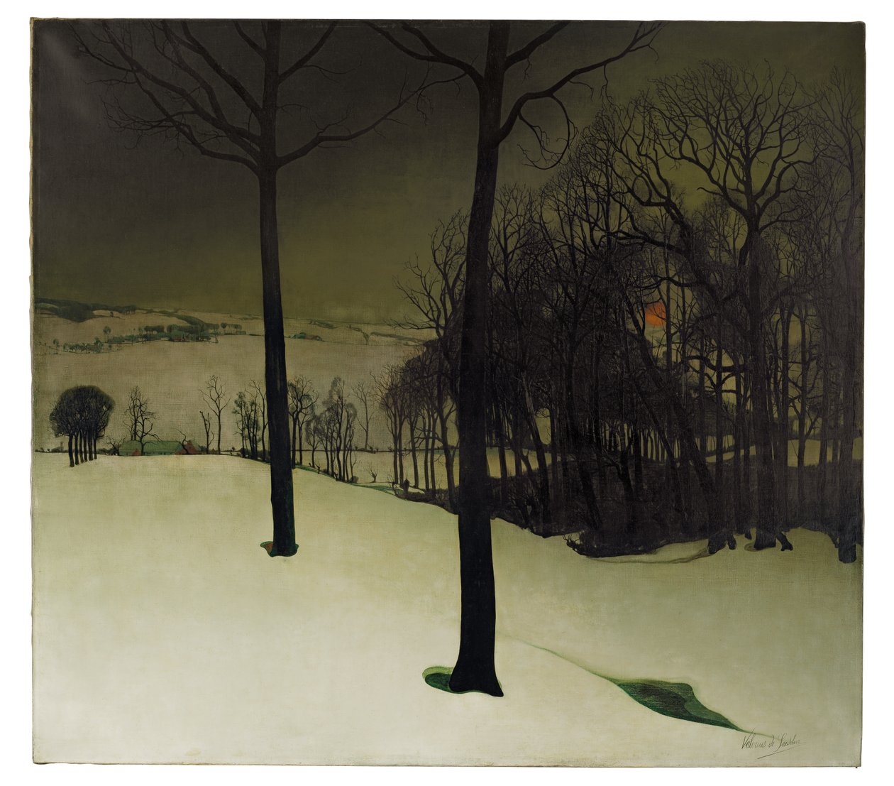 Forest in the Winter by Valerius de Saedeleer