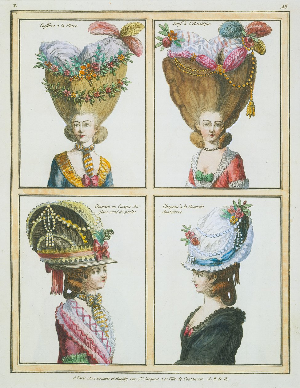 Gallery of French Fashions and Costumes ... (volume I) by Various Artists