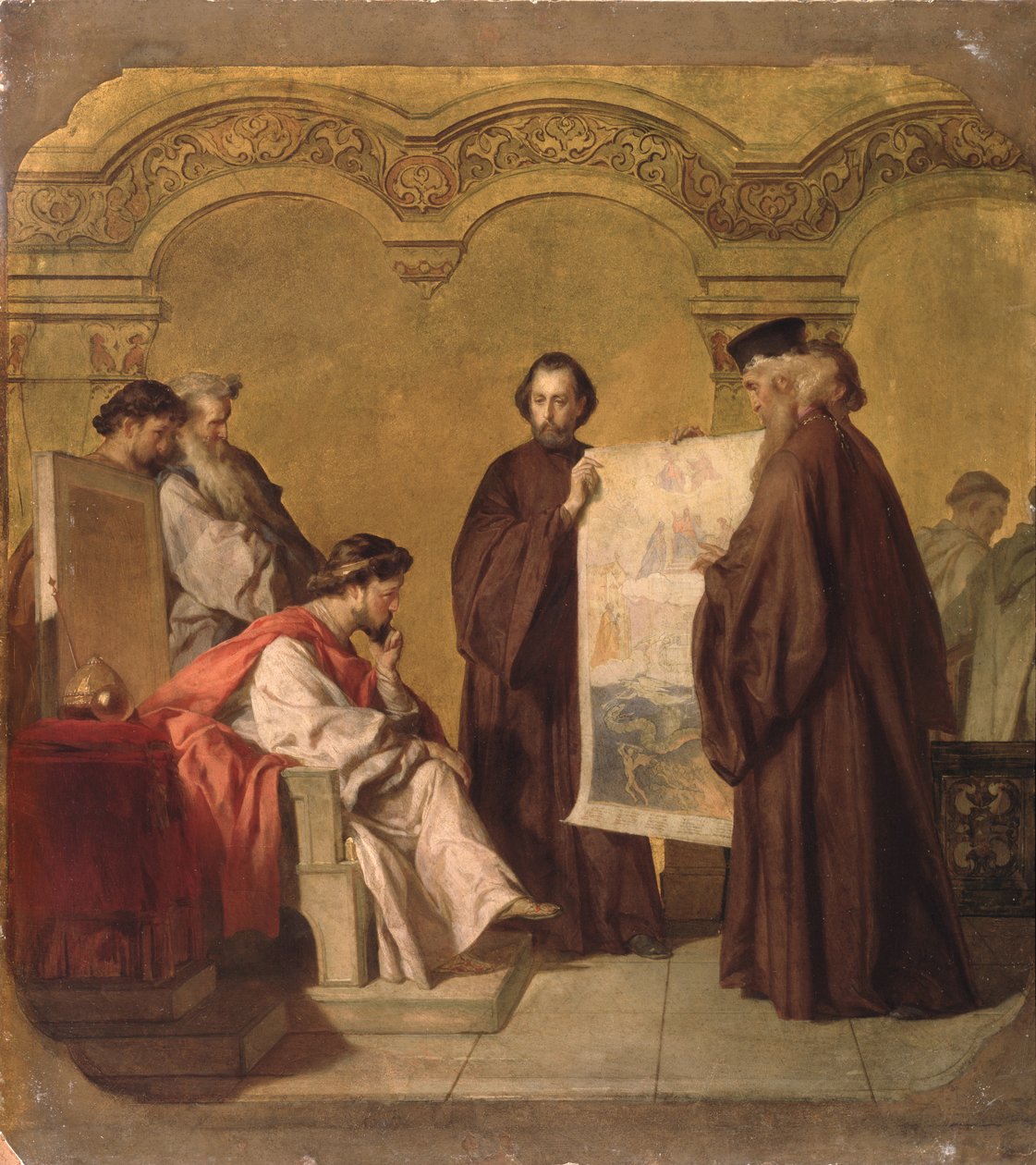 Grand Duke Vladimir Receiving the Ambassadors by Vasili Petrovich Vereshchagin