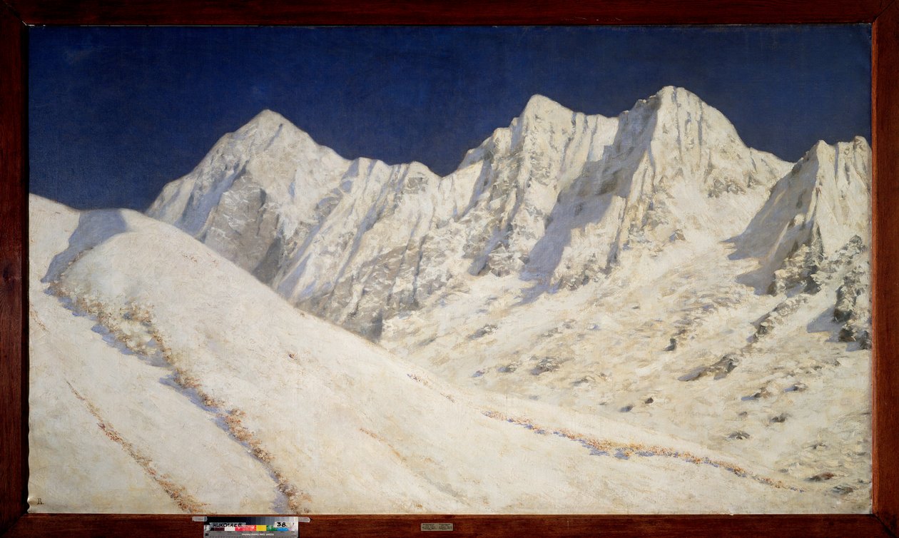 India, Snow on the Himalayas by Vasili Vasilievich Vereshchagin