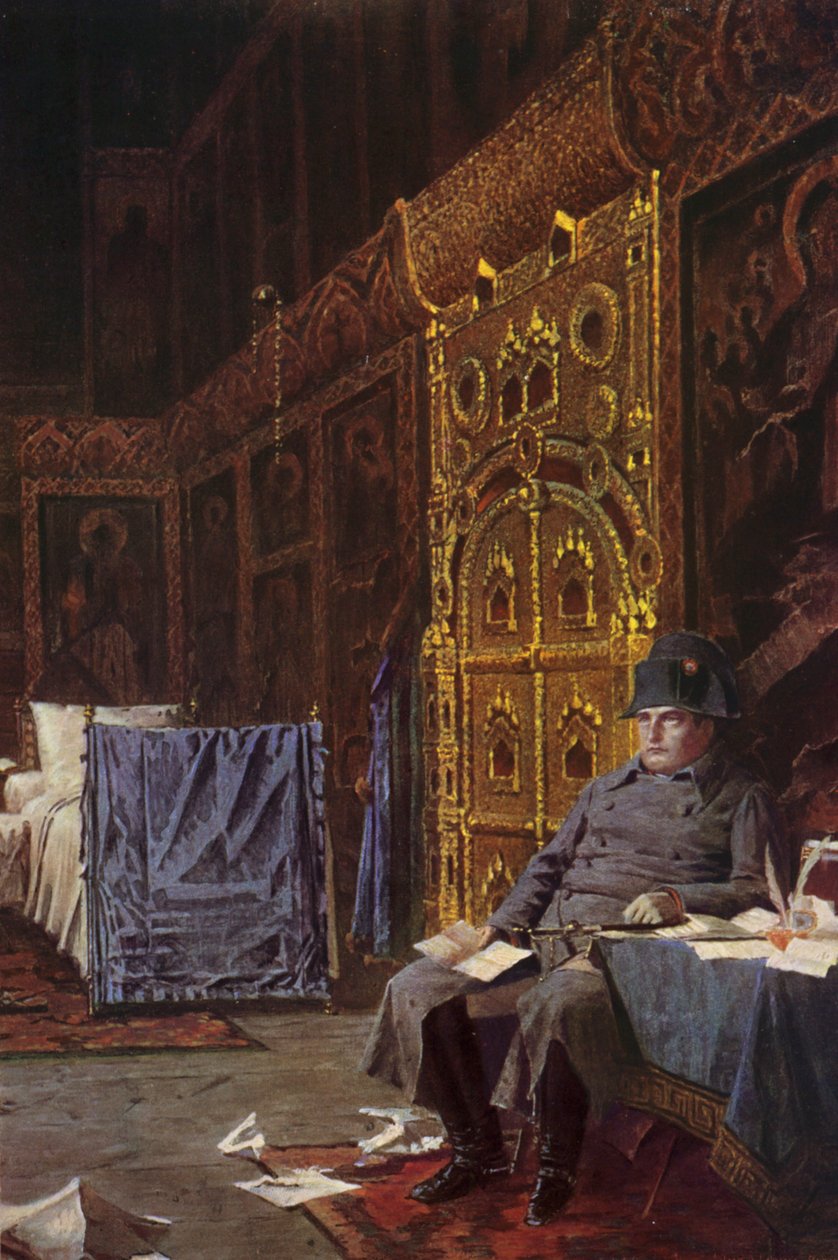 On the Way – Bad News From France by Vasili Vasilievich Vereshchagin
