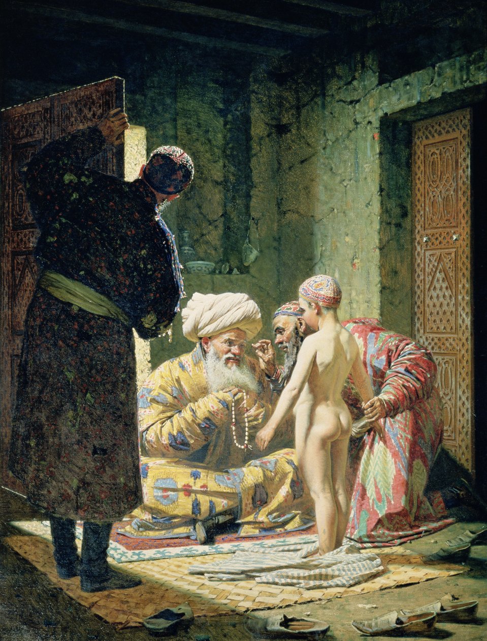 Sale of a Child Slave by Vasili Vasilievich Vereshchagin