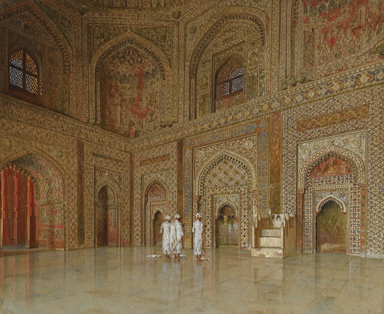 The Mosque in Fatehpur Sikri by Vasili Vasilievich Vereshchagin