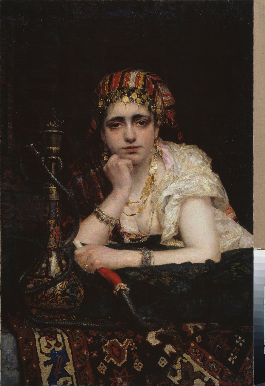 An Odalisque by Vasilij Dmitrievich Polenov