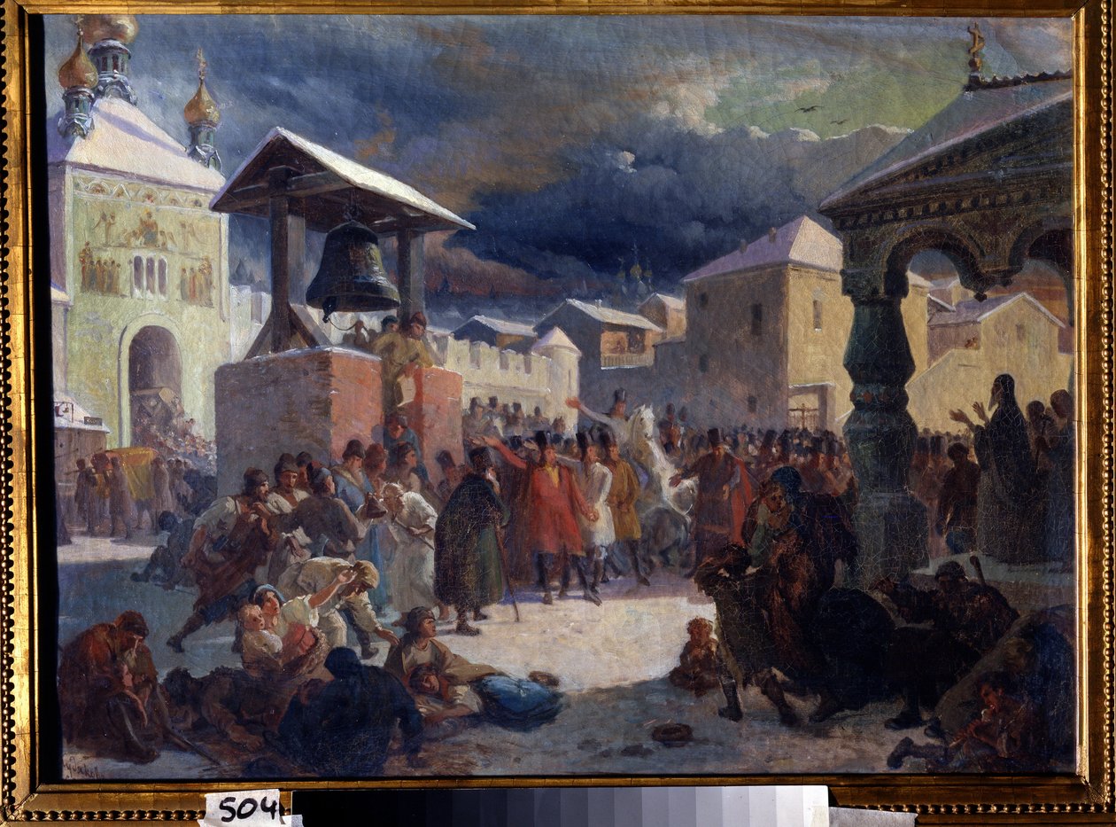 The Veche in the Republic of Novgorod by Vasily Grigorievich Khudyakov