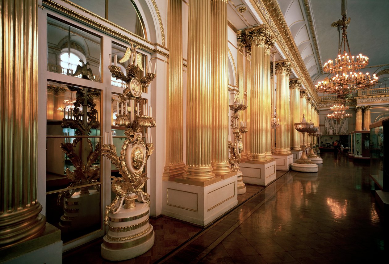 The Heraldic Hall in the Winter Palace by Vasily Stasov