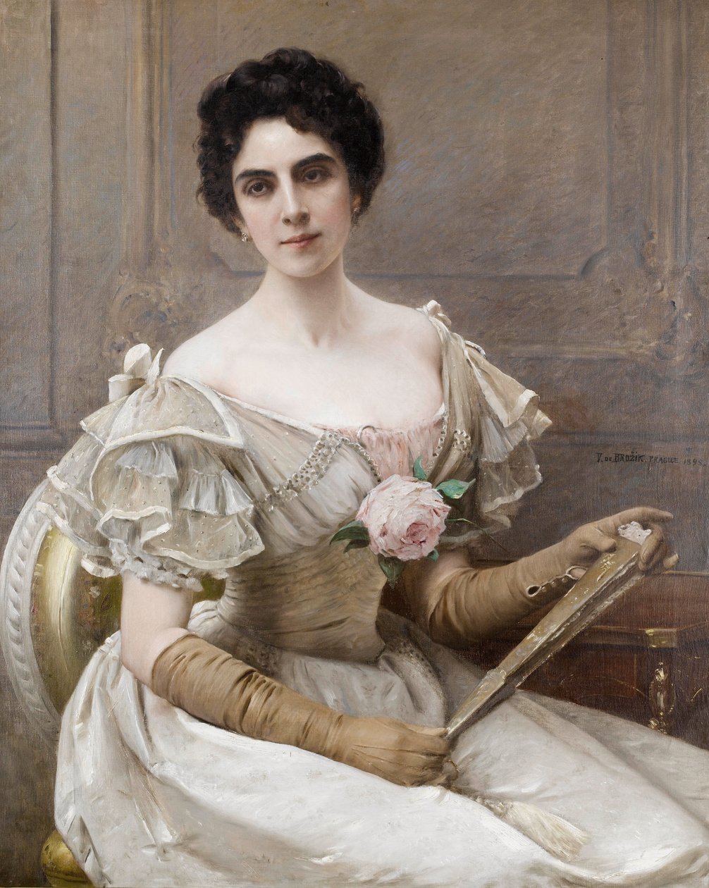 At the Ball 1898 by Vaclav Brozik