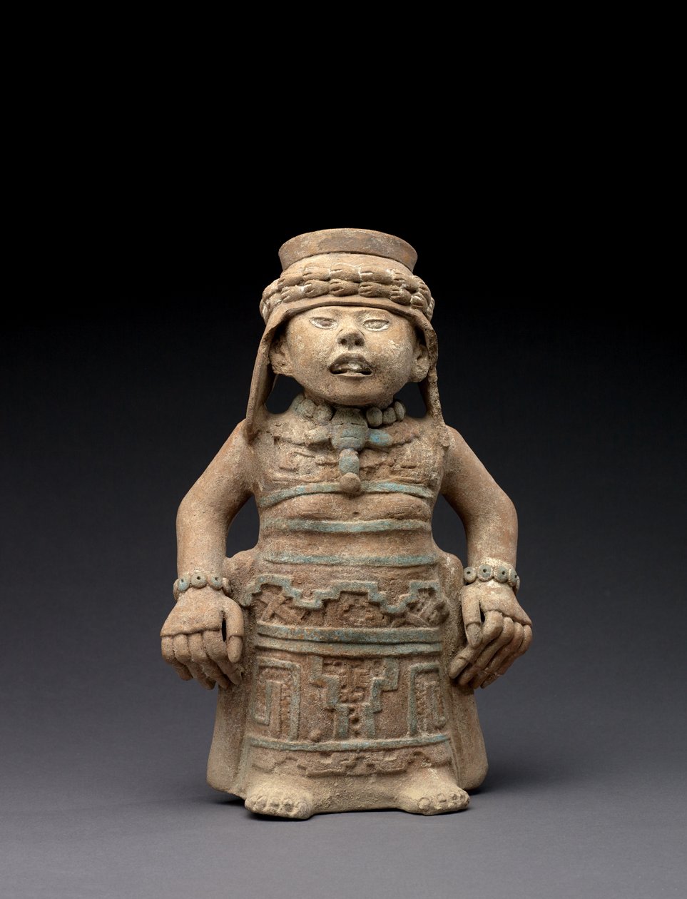 Standing Female Effigy Figure, 600-900 by Veracruz Veracruz