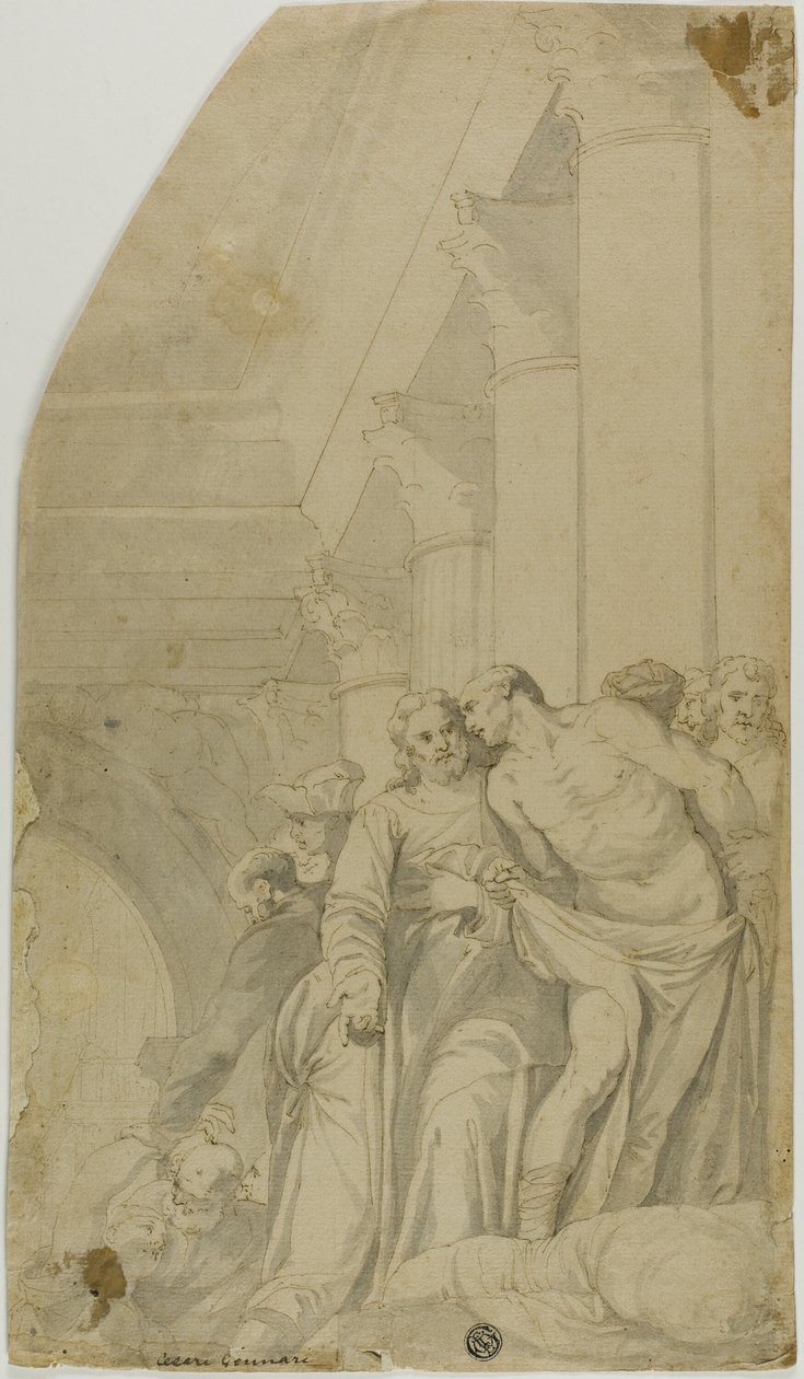 Christ Healing the Sick at the Pool of Bethesda by Veronese (Paolo Caliari)
