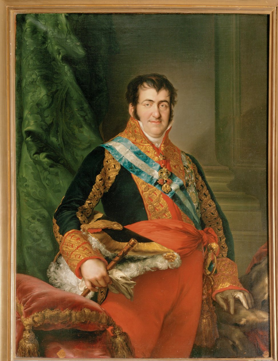 Ferdinand VII of Spain by Vicente Lopez y Portana