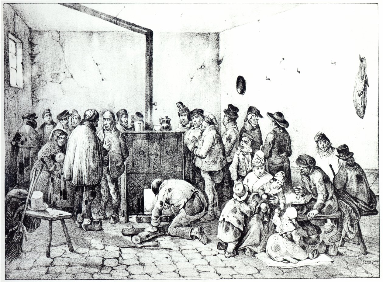 The Public Warming Room in Paris by Victor Adam
