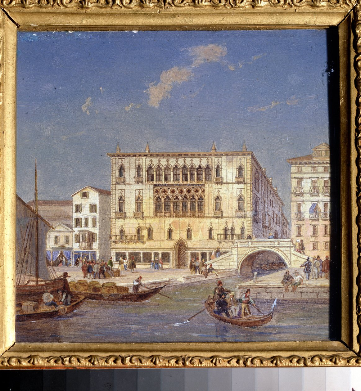 Views of Venice. The Palazzo Bernardo by Victor Adam