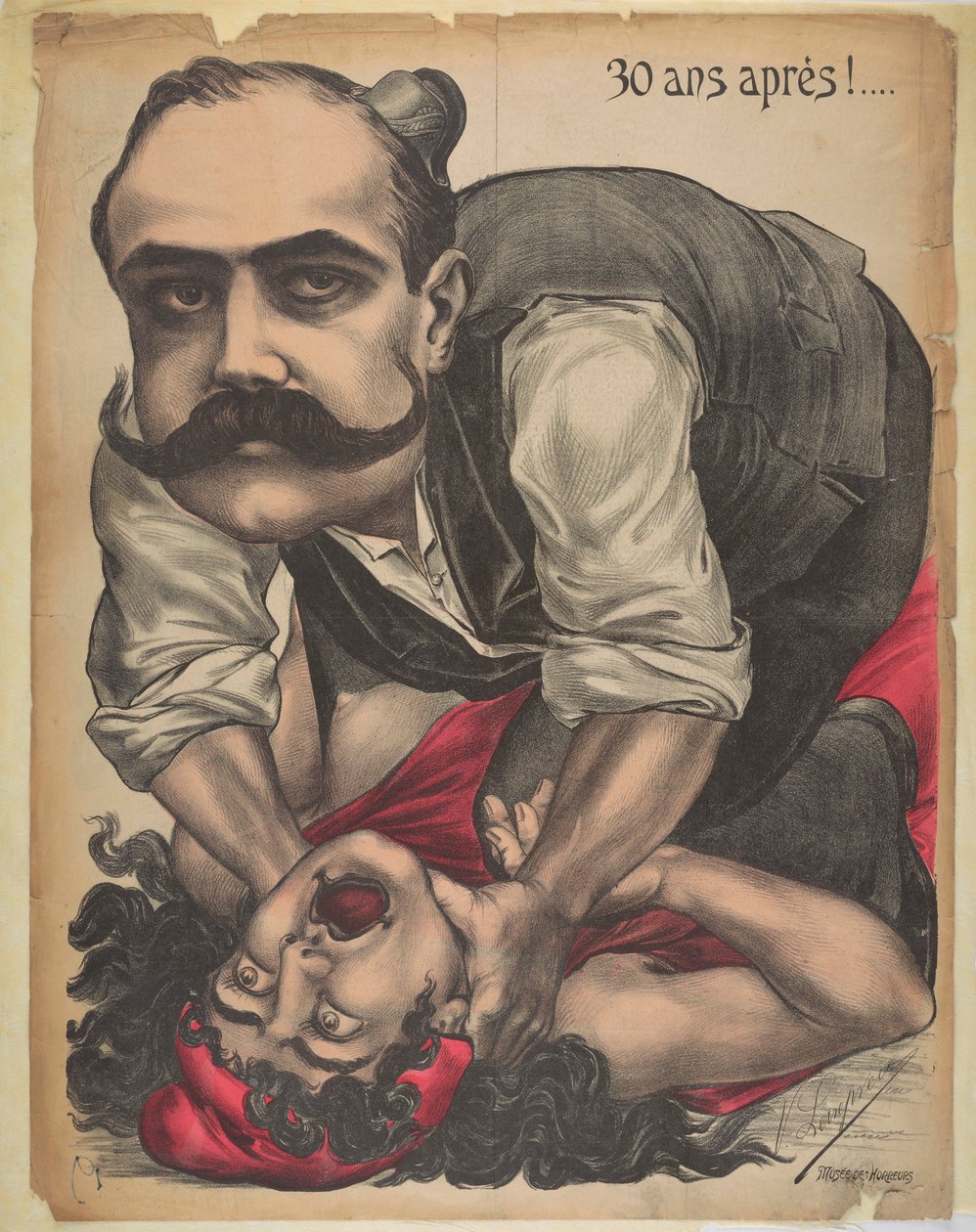 Musée des Horreurs Gallery of Horrors: Alfred Dreyfus by Victor Lenepveu