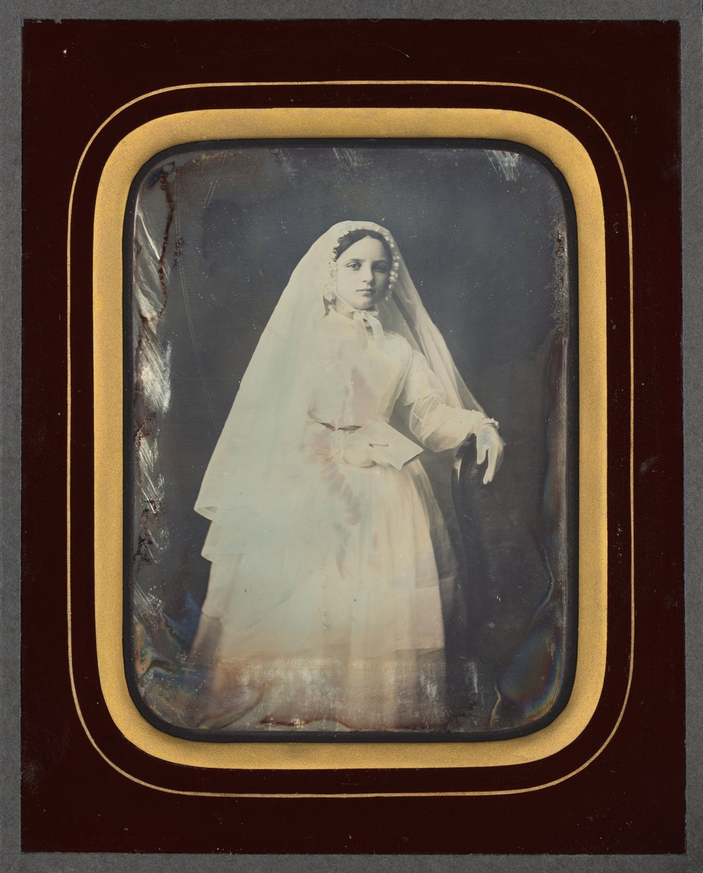 Portrait of a Girl, c. 1853 by Victor Plumier
