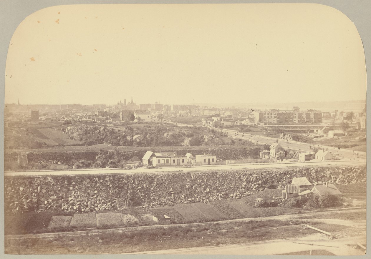 Panoramic View West of Museum (Plate XVII) by Victor Prevost, Gaston L. Feuardent and Co., New York