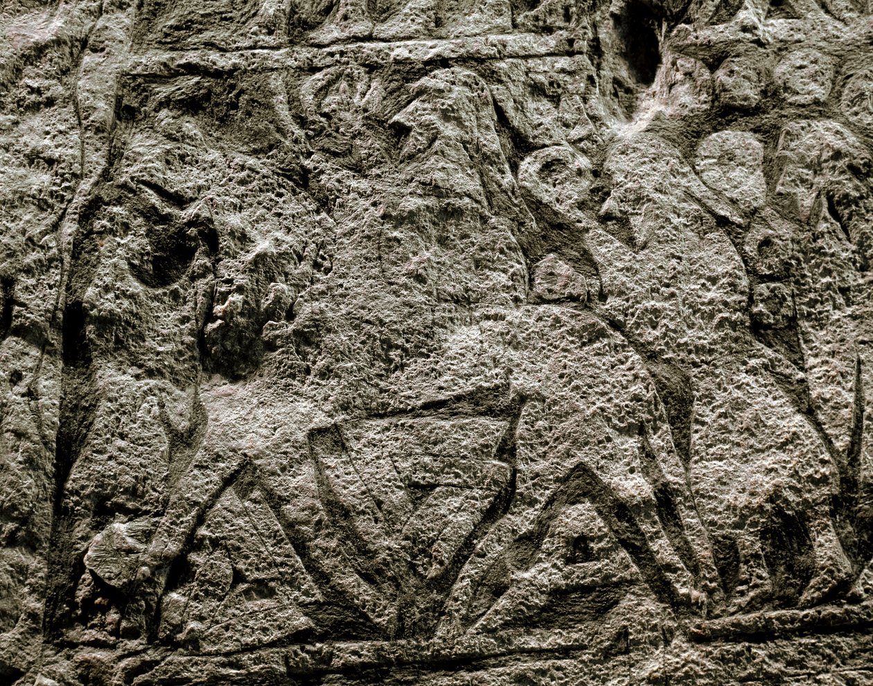 The Dead Riding the Horse of Odin (detail) by Viking