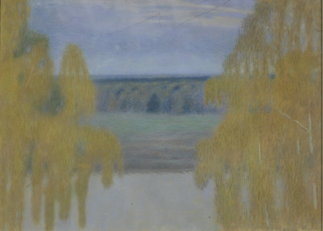 Autumn by Viktor Elpidiforovich Borisov Musatov