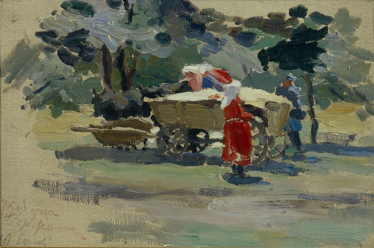The Doukhobors in Borjomi, 1895 by Viktor Elpidiforovich Borisov Musatov