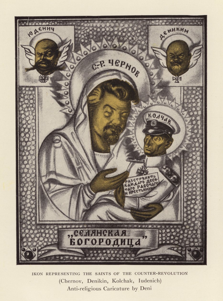 Ikon Representing the Saints of the Counter-Revolution by Viktor Nikolaevich Deni