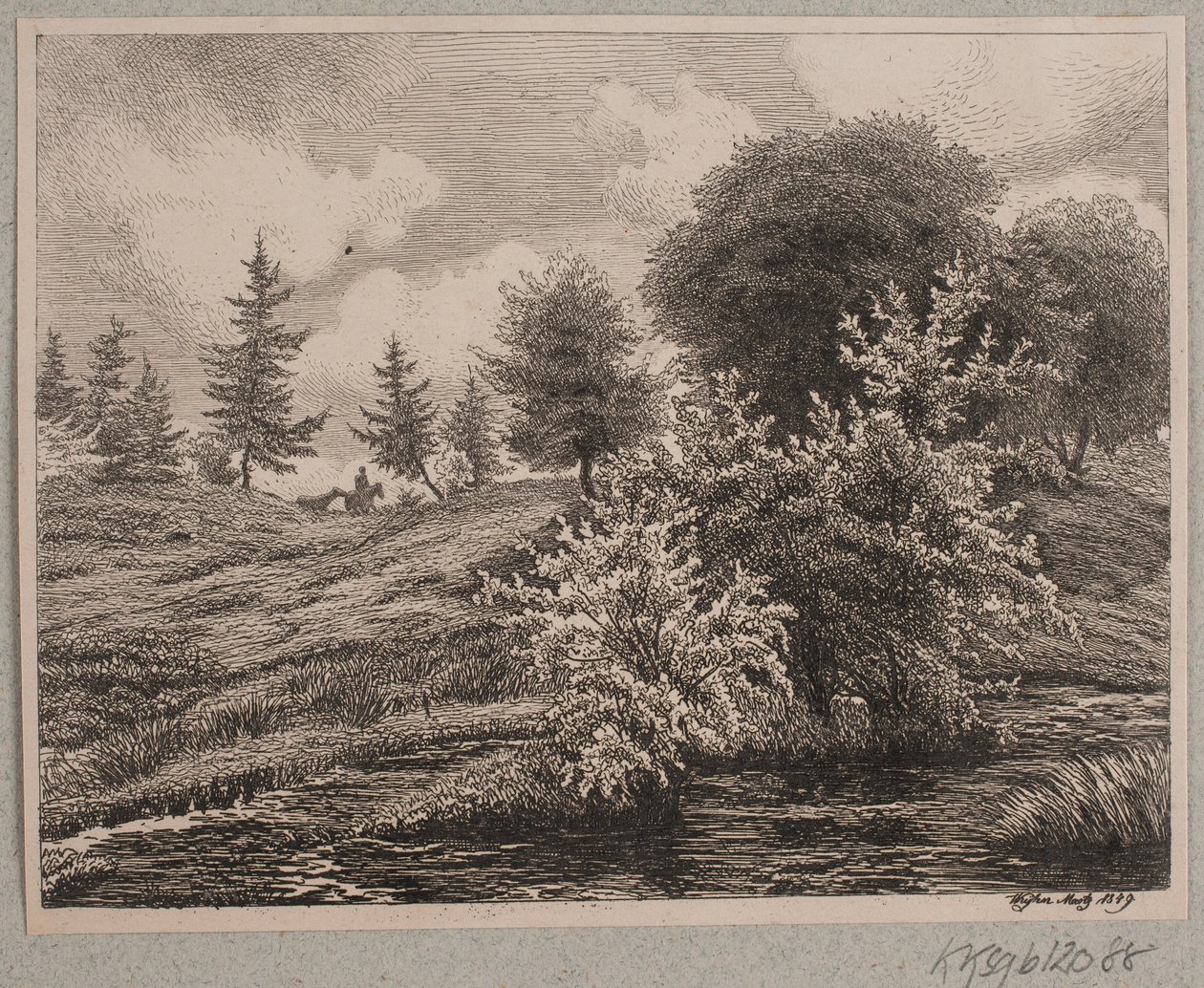 Hills by a Marsh by Vilhelm Kyhn