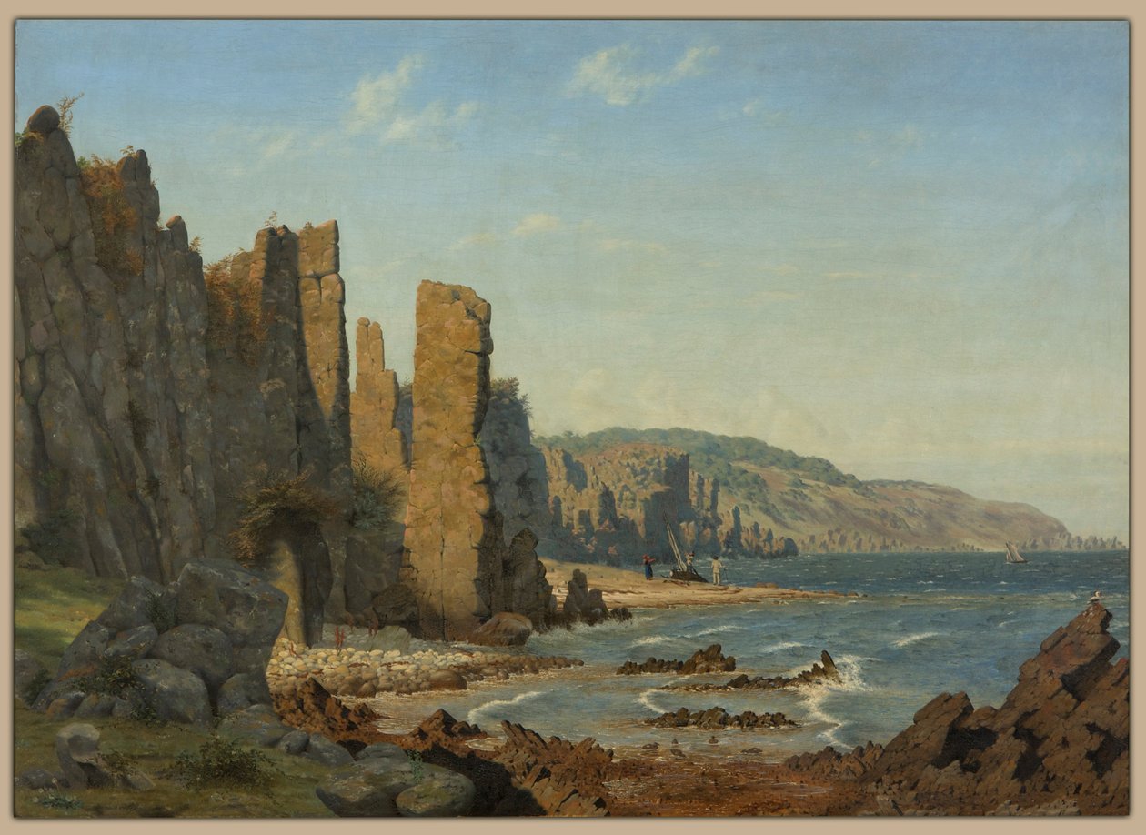 Beach Formation on Bornholm. Scene from Rø by Vilhelm Kyhn