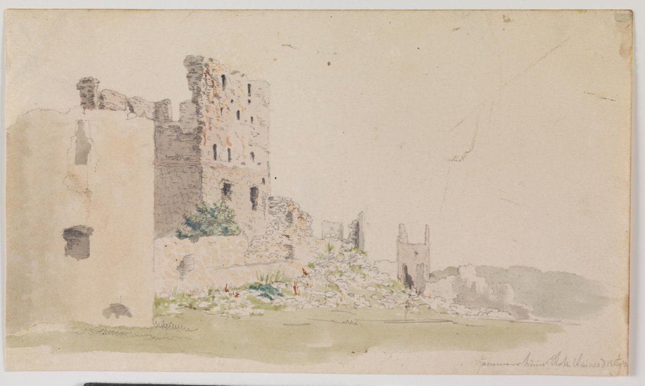 Hammershus, Bornholm by Vilhelm Kyhn