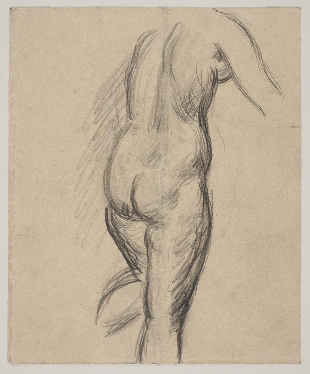 Standing Female Model by Vilhelm Lundstrøm