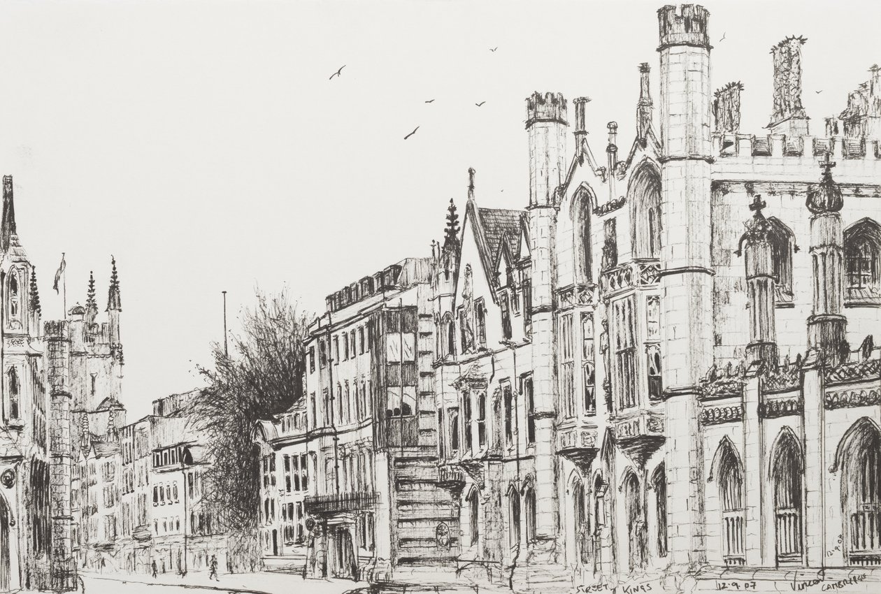 Kings College, Cambridge by Vincent Alexander Booth