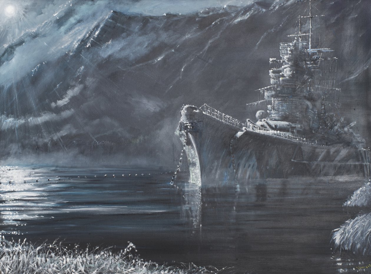 Tirpitz The Lone Queen Of The North 1944, 2007 by Vincent Alexander Booth
