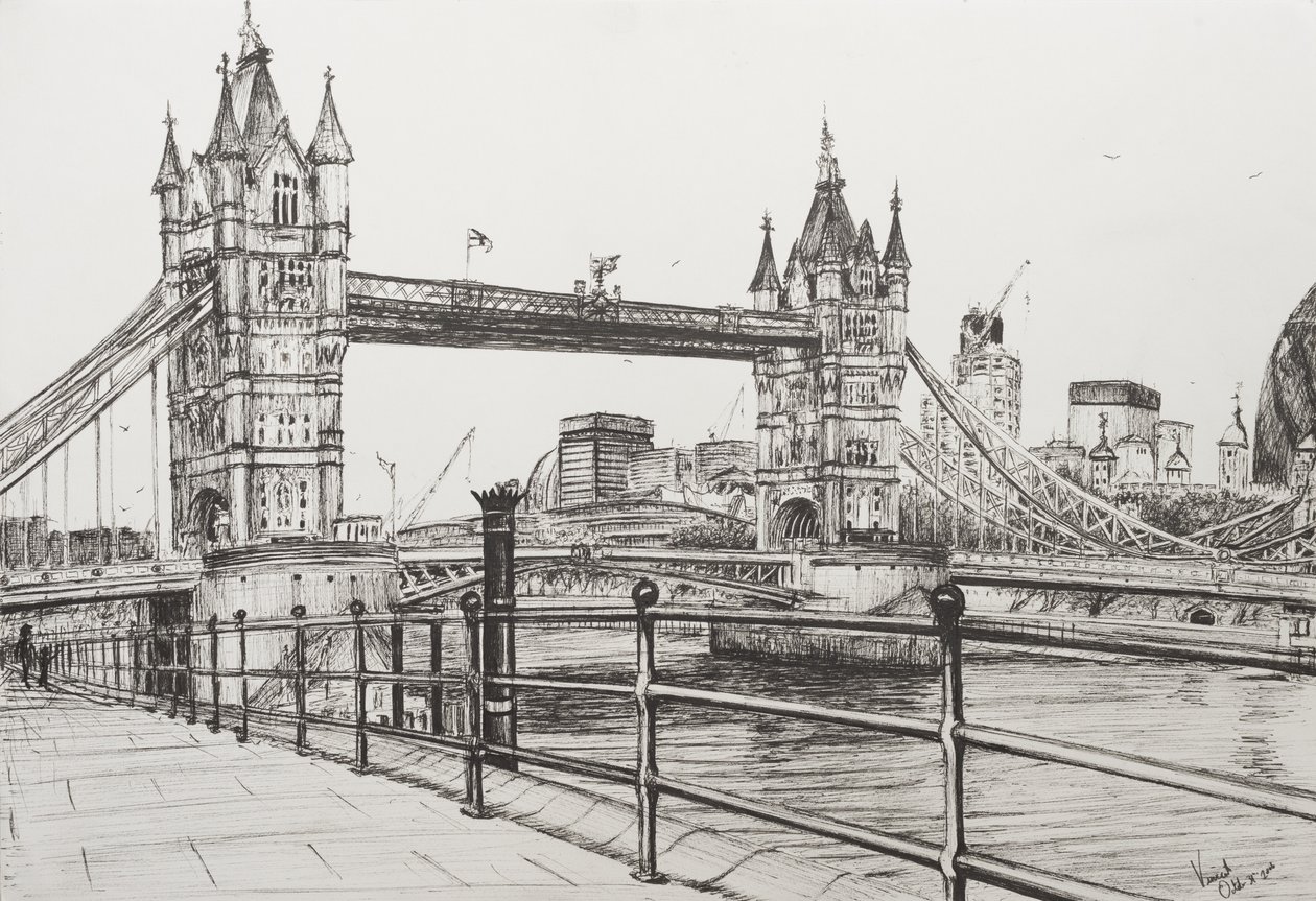 Tower Bridge London, 2006 by Vincent Alexander Booth