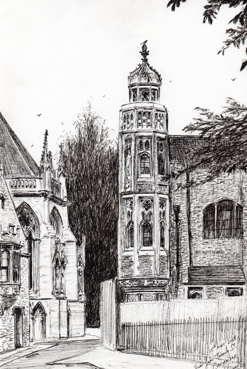 Trinity Street Cambridge by Vincent Alexander Booth