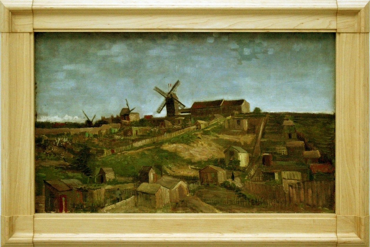 The Butte Montmartre by Vincent van Gogh