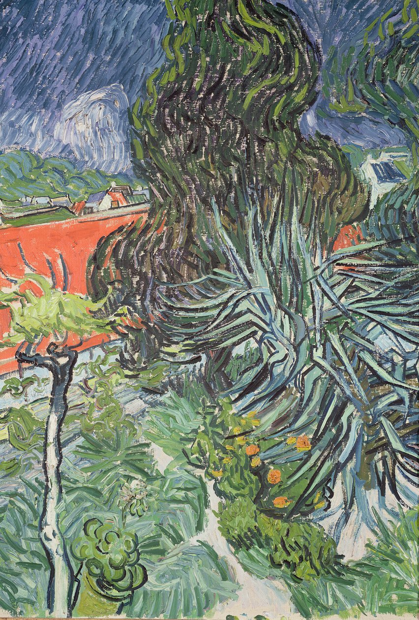 The Garden of Doctor Gachet at Auvers-sur-Oise by Vincent van Gogh