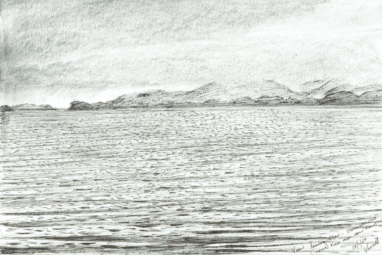 Leaving Oban by Vincent Alexander Booth