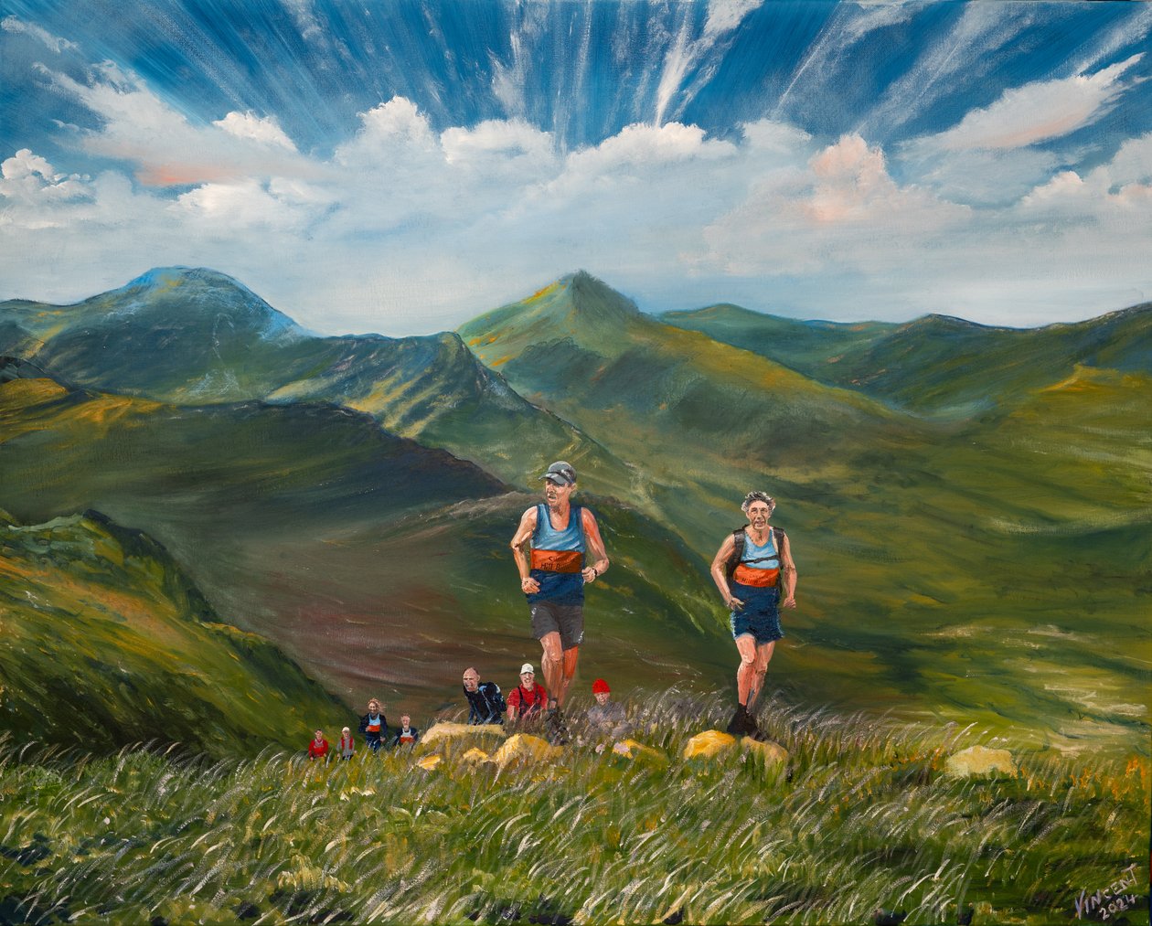 Mark and the Joss Naylor Challenge by Vincent Alexander Booth