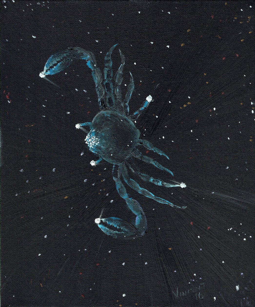 Star Sign Cancer by Vincent Alexander Booth