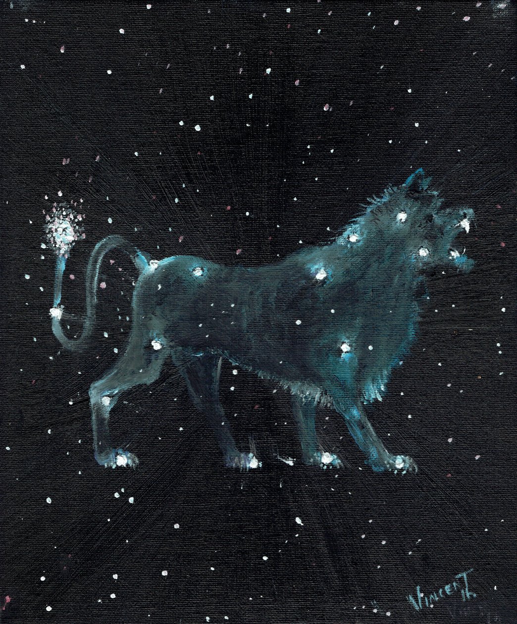 Star Sign Leo by Vincent Alexander Booth