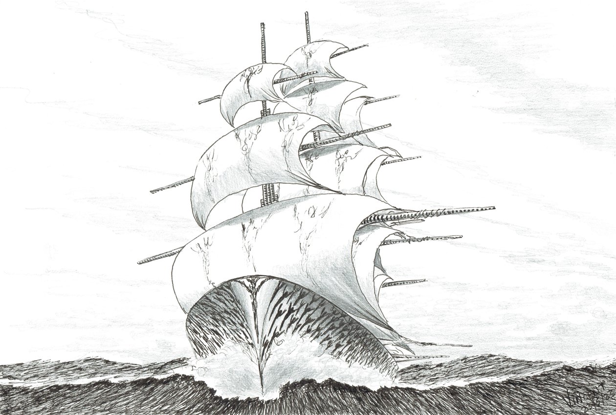 Storm Creators Block Island Sound by Vincent Alexander Booth