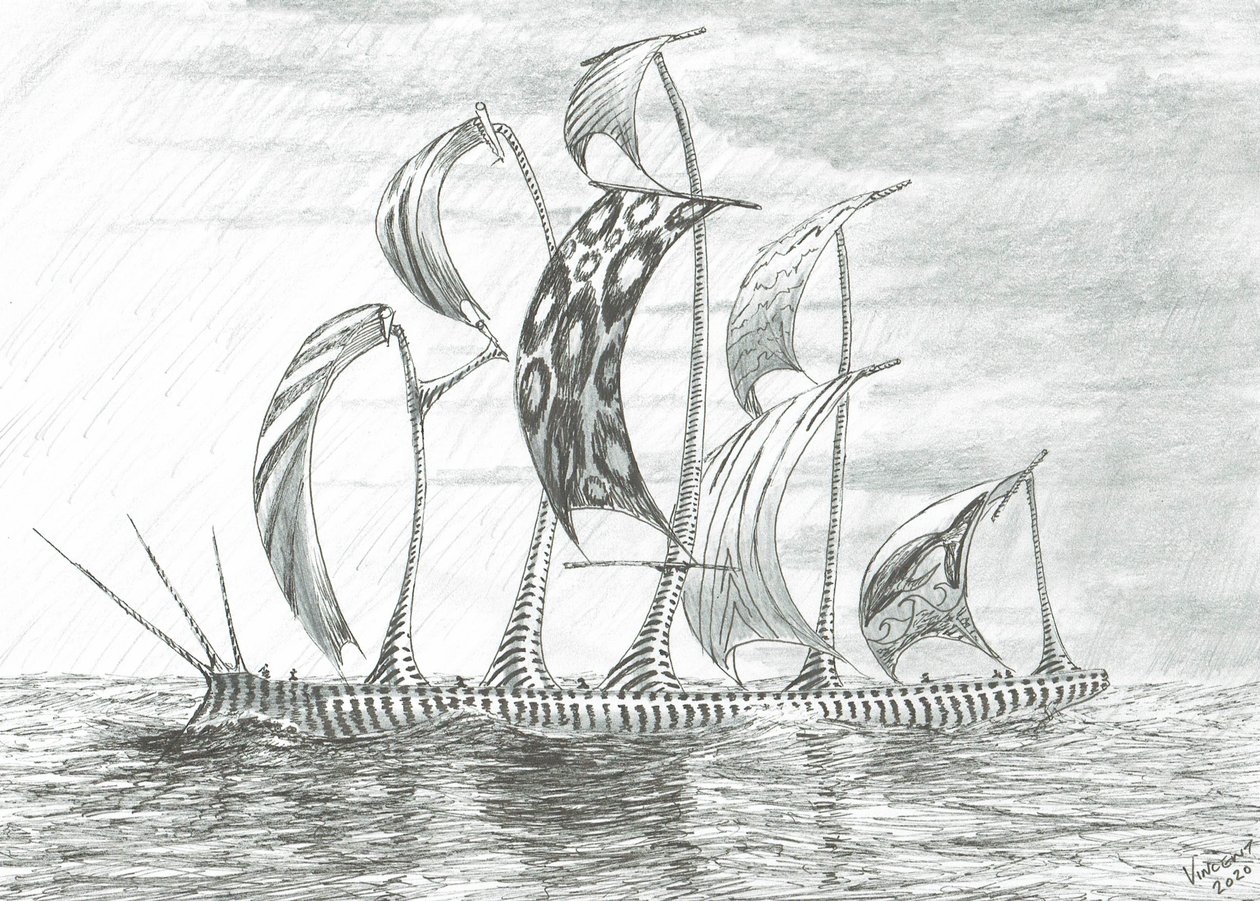 Storm Creators Dead Lake Sea, 2020 by Vincent Alexander Booth