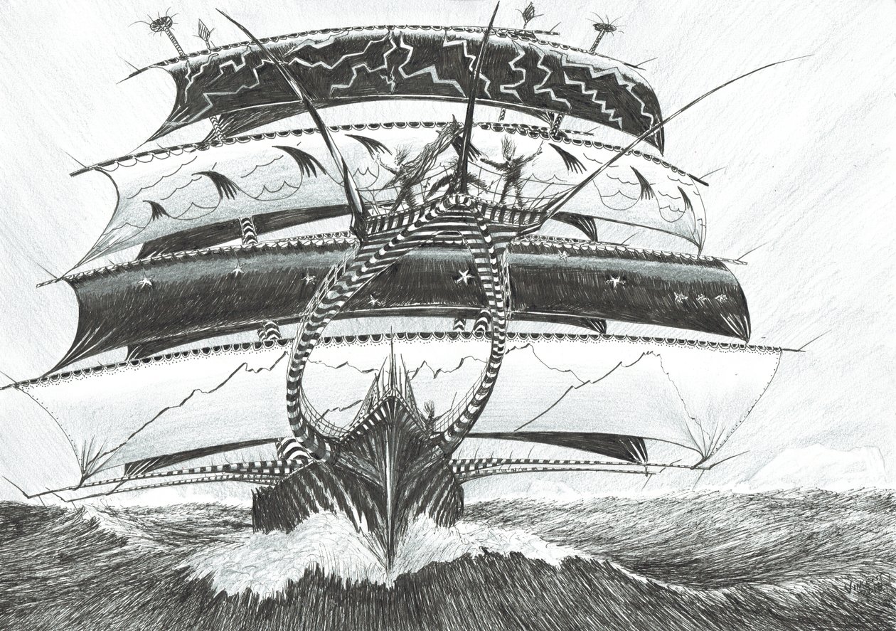 Storm Creators King Haakon VII Sea, 2017 by Vincent Alexander Booth