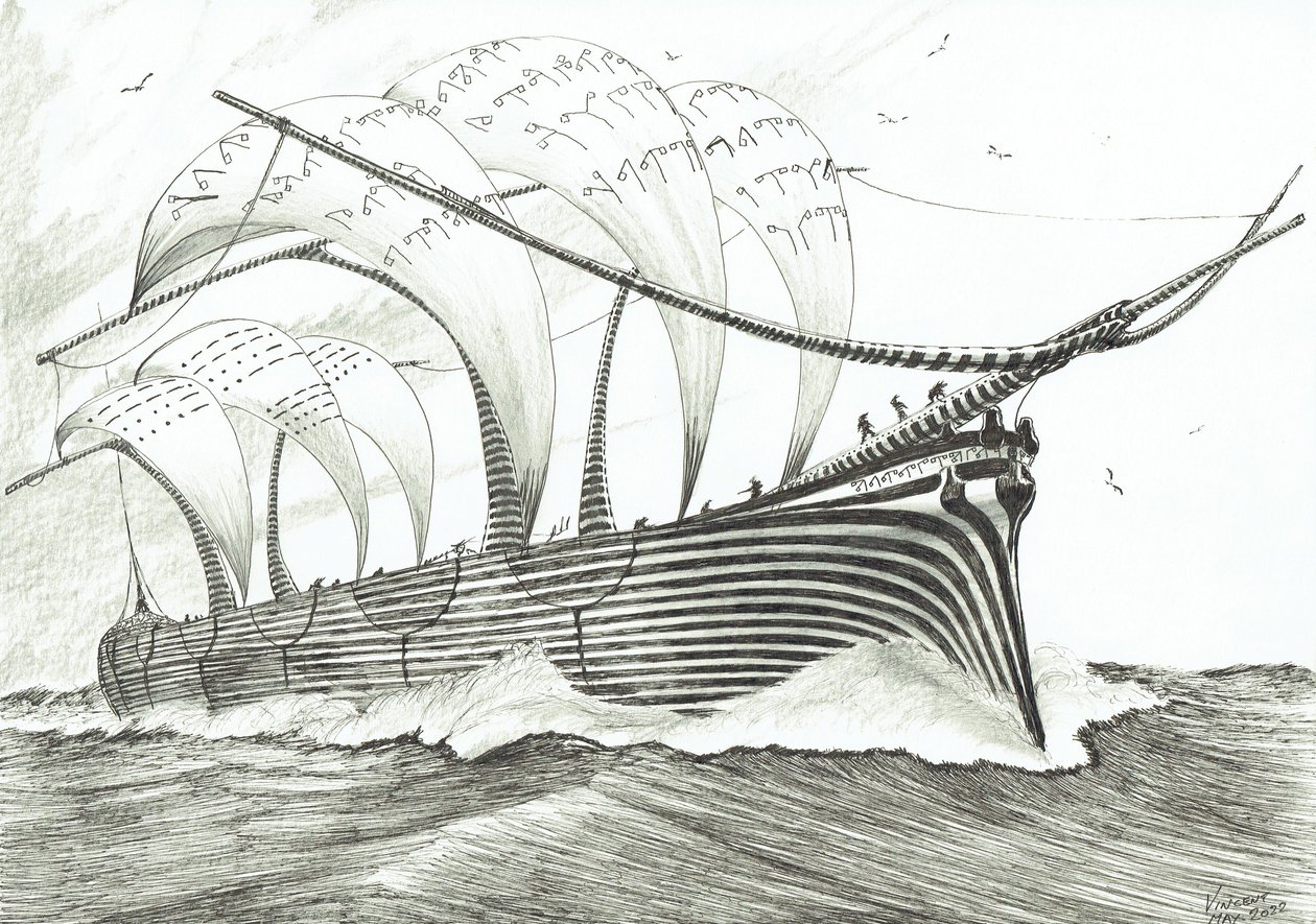 Storm Creators Lake Tanganyika by Vincent Alexander Booth