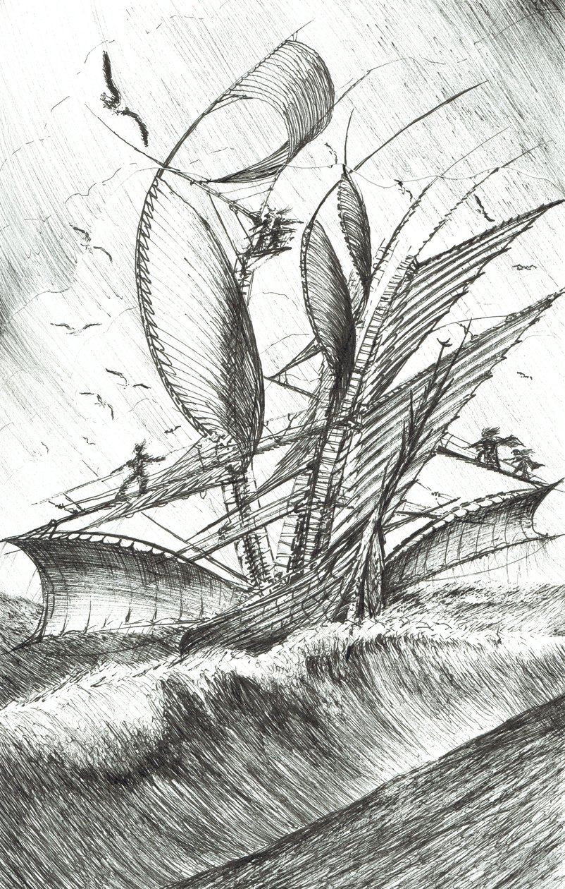 Storm Creators Pacific Ocean, 2017 by Vincent Alexander Booth