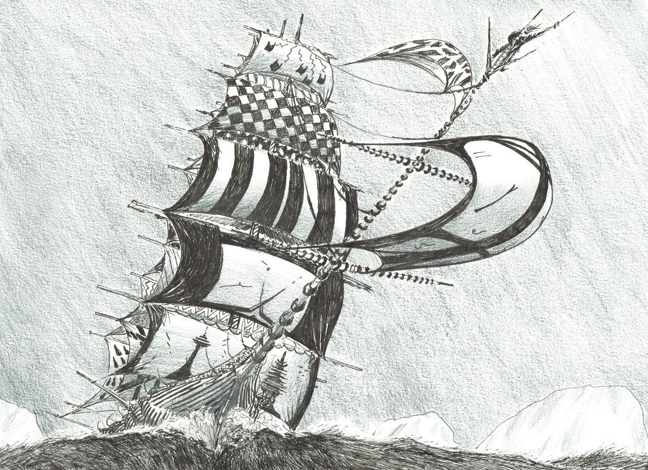 Storm Creators Prince Gustav Adolf Sea, 2017 by Vincent Alexander Booth
