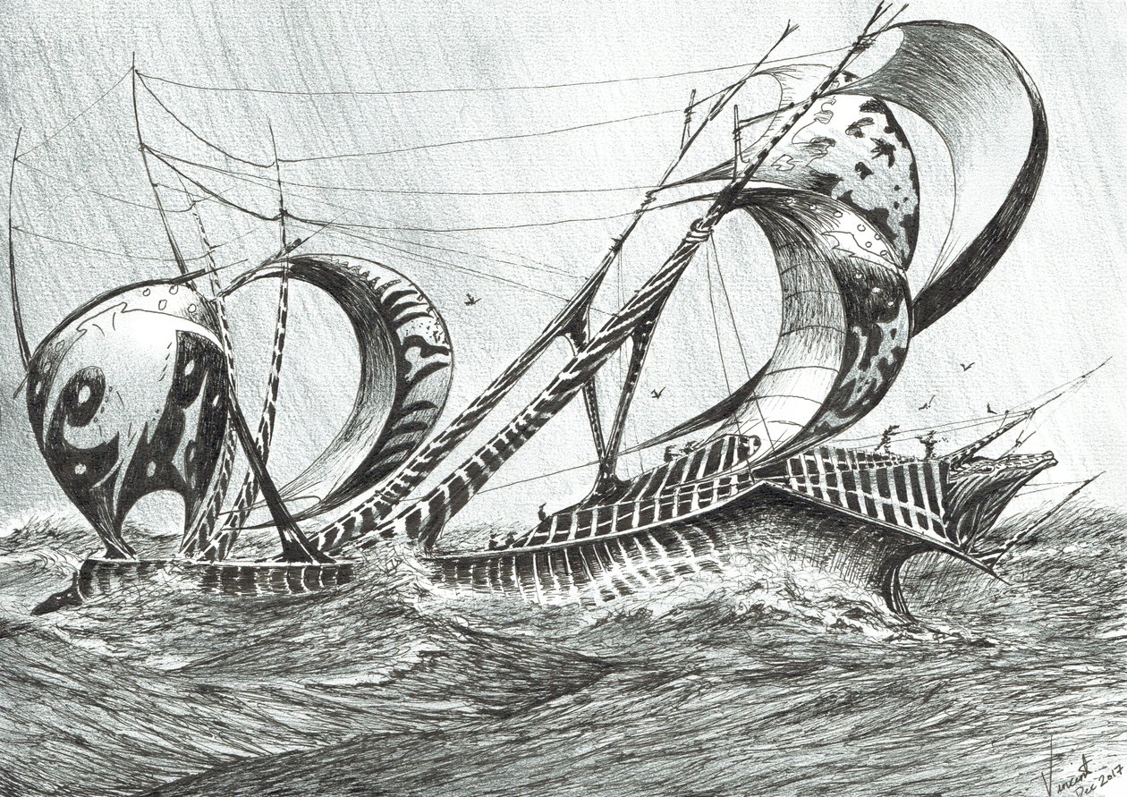 Storm Creators Tyrrhenian Sea by Vincent Alexander Booth