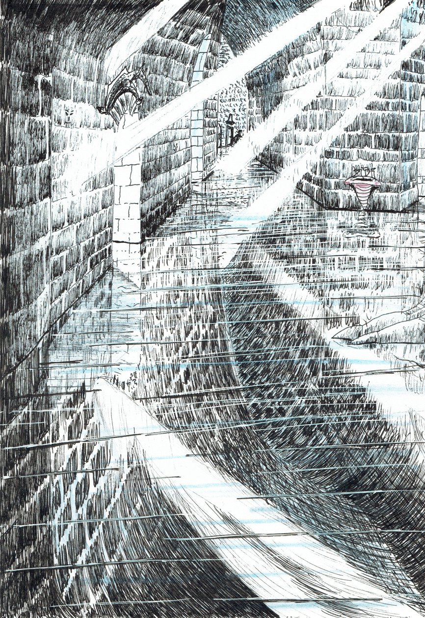 Page 25, The Castle in the Forest of Findhorn by Vincent Alexander Booth