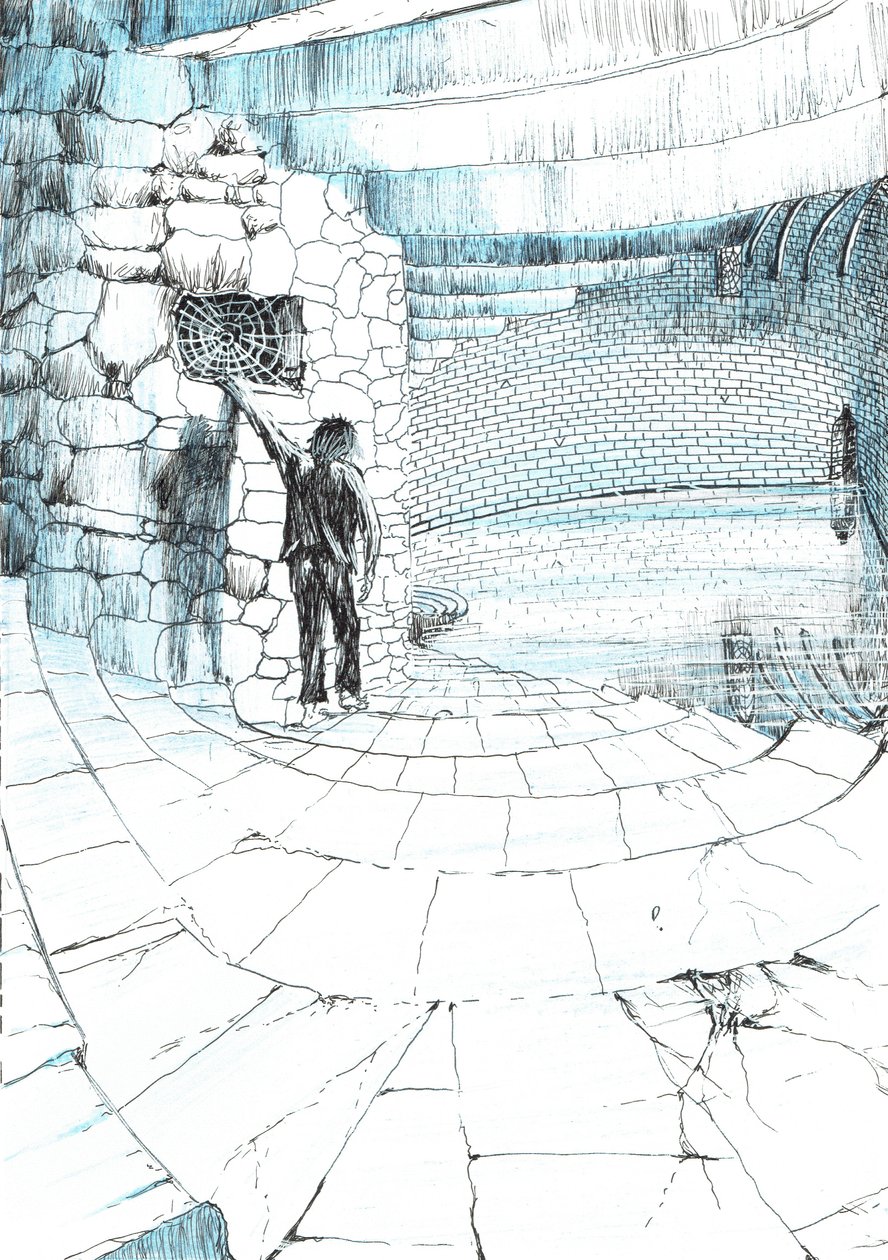 Page 39, The Castle in the Forest of Findhorn by Vincent Alexander Booth