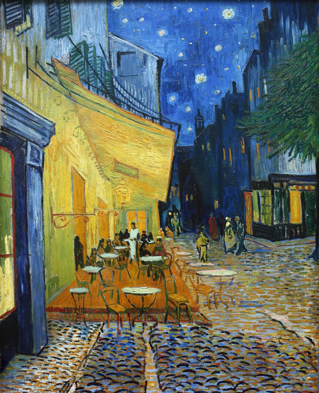 Café Terrace at Night by Vincent van Gogh