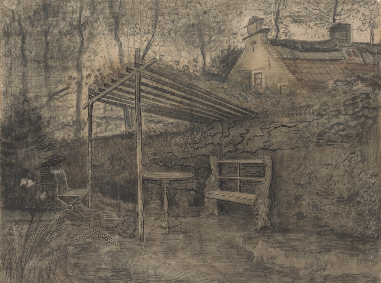 Corner of a Garden by Vincent van Gogh