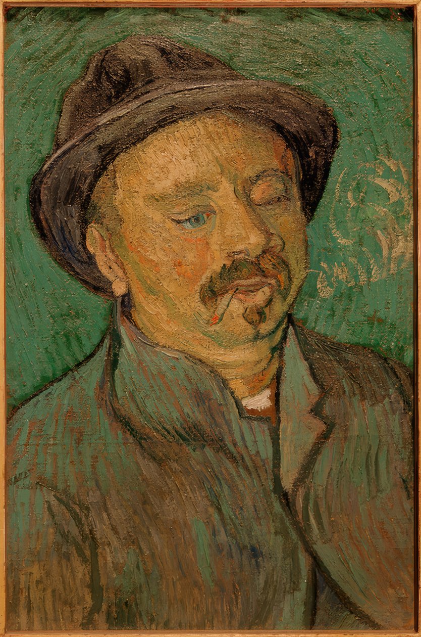 Portrait of a One-Eyed Man by Vincent van Gogh