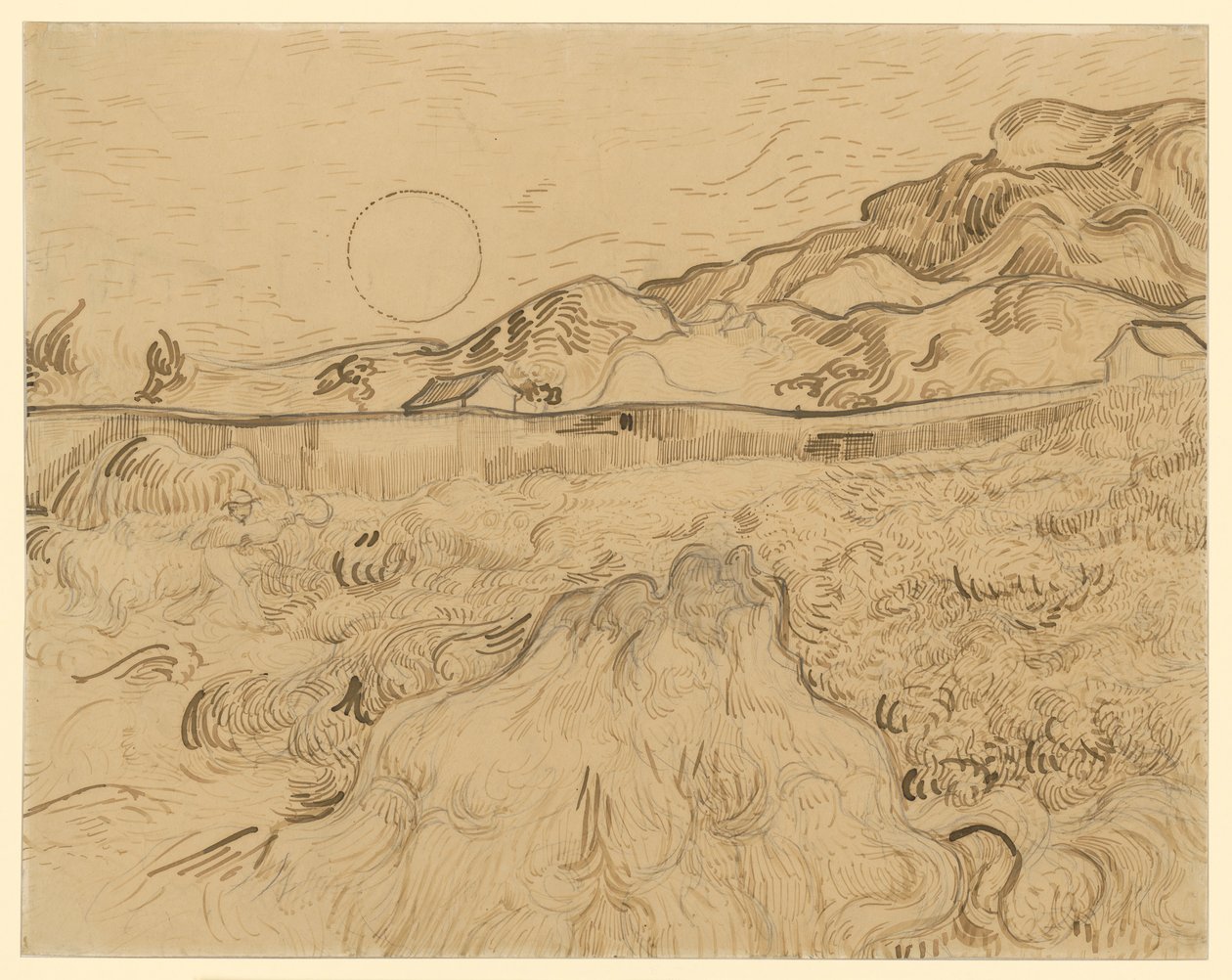 The Reaper by Vincent van Gogh
